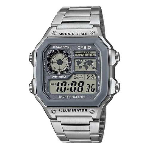 Наручные часы кварцевые мужские Casio Illuminator AE-1200WHD в Pull and Bear