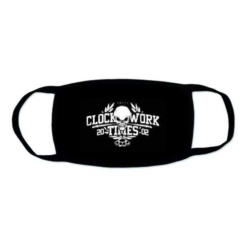 Стильная многоразовая защитная маска GOODbrelok CLOCK WORK TIMES в Pull and Bear