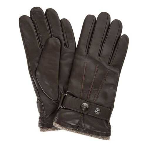 Перчатки мужские Eleganzza IS980 коричневые 9.5 в Pull and Bear
