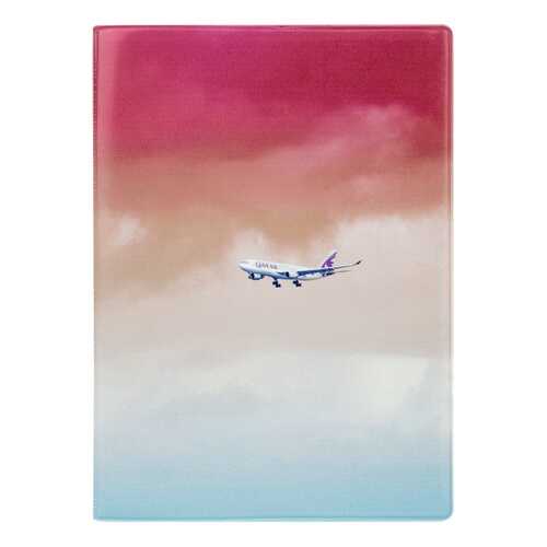 Обложка для паспорта Colored clouds в Pull and Bear