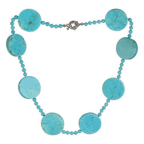 Бусы женские My-bijou 303-962 голубые в Pull and Bear