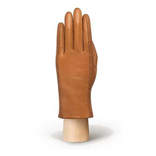 Перчатки женские Eleganzza F-HP0058 коричневые 7.5 в Pull and Bear