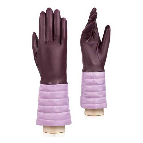 Перчатки женские Labbra LB-0097 фиолетовые 7 в Pull and Bear