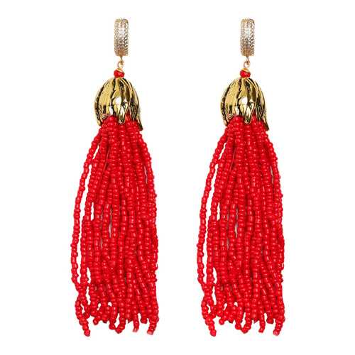 Серьги PB4885 красные в Pull and Bear