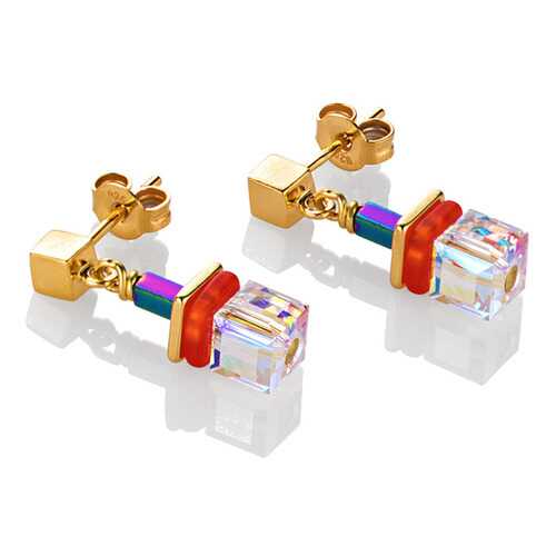 Серьги женские Coeur de Lion 4798/21-1500 голубые/серебристые в Pull and Bear