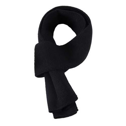 Шарф мужской Plaxa А-0010 черный в Pull and Bear