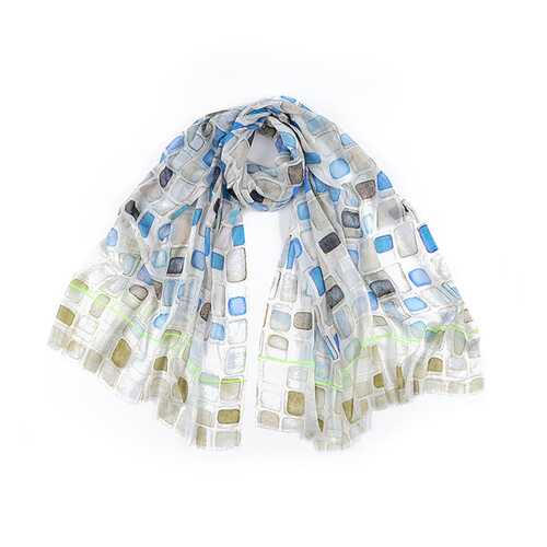Шарф женский FABRETTI SH-16809-3 разноцветный в Pull and Bear