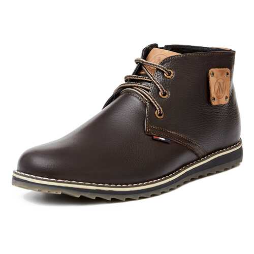 Ботинки мужские Alessio Nesca 26107940 коричневые 44 RU в Pull and Bear
