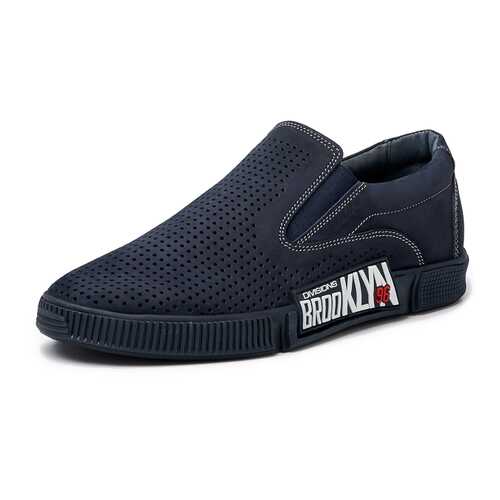 Полуботинки мужские Alessio Nesca 111037 синие 45 RU в Pull and Bear