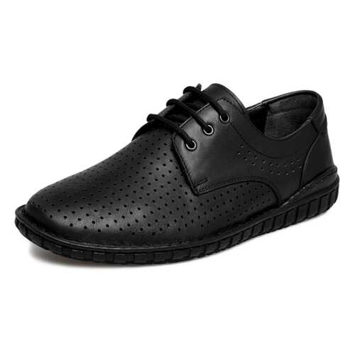 Полуботинки мужские Alessio Nesca Comfort 32606620 черные 40 RU в Pull and Bear