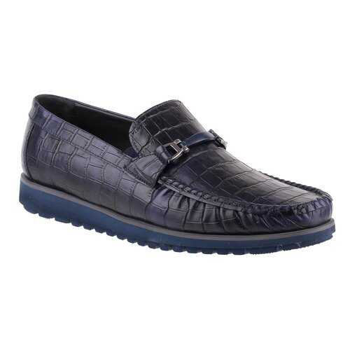 Мокасины мужские CABANI SHOES 405M044 синие 45 RU в Pull and Bear