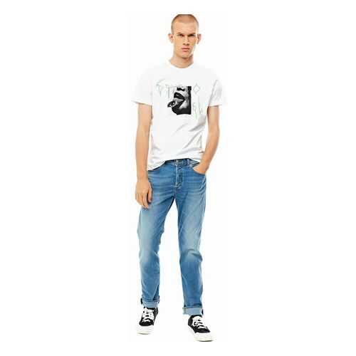 Джинсы мужские DIESEL 00SDHA/B 069MN 01 синие 34/30 IT в Pull and Bear