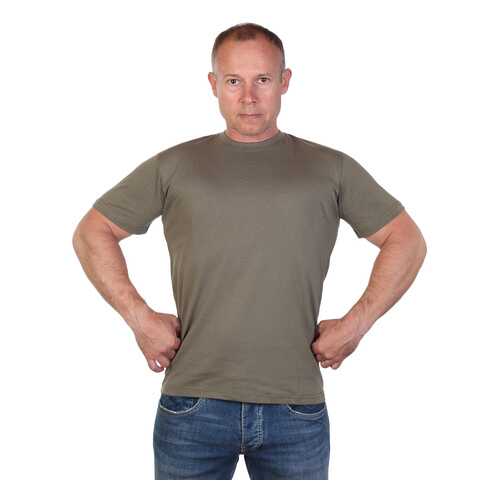 Футболка мужская Kamukamu м.729453 зеленая 58 RU в Pull and Bear