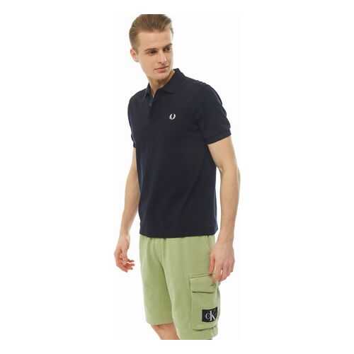 Футболка-поло мужская Fred Perry M6000 608 синяя M INT в Pull and Bear