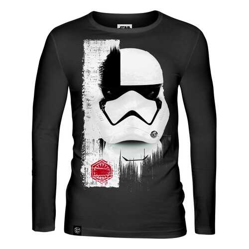 Лонгслив мужской Good Loot Trooper Mask черный XL в Pull and Bear