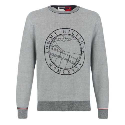 Джемпер мужской Tommy Hilfiger MW0MW13386 синий M в Pull and Bear