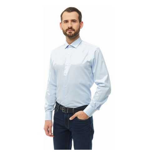 Рубашка мужская Conti Uomo 8368-2-06 синяя XL в Pull and Bear