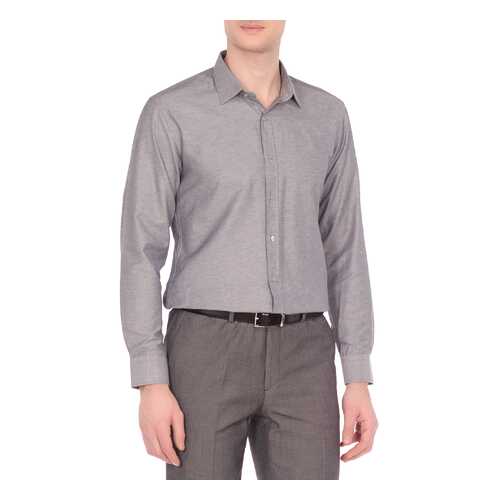Рубашка мужская KarFlorens GAB-11 серая L в Pull and Bear