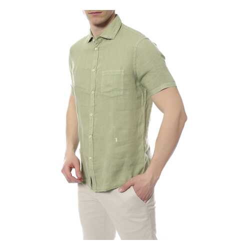 Рубашка мужская TRU TRUSSARDI 624033 зеленая 40 IT в Pull and Bear