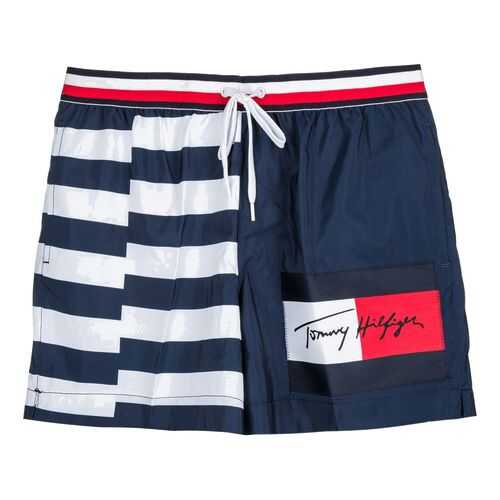 Шорты для плавания мужские Tommy Hilfiger UM0UM01718 синие S в Pull and Bear