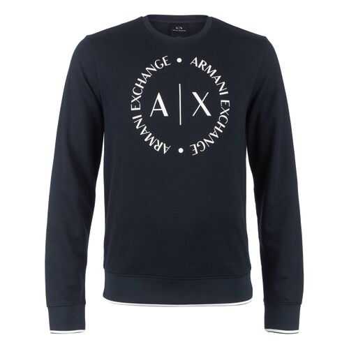 Свитшот мужской Armani Exchange 8NZM87 Z9N1Z синий S в Pull and Bear