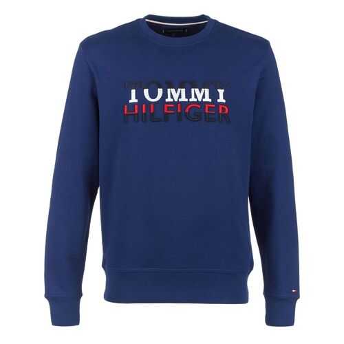 Свитшот мужской Tommy Hilfiger MW0MW12874 синий XXL в Pull and Bear