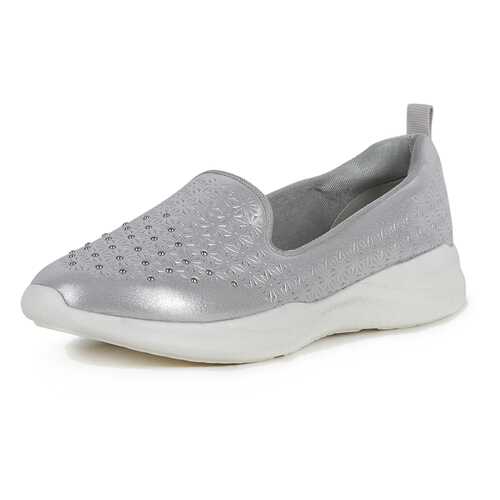 Слипоны женские Alessio Nesca Comfort ZS20S-55 серебристые 36 RU в Pull and Bear