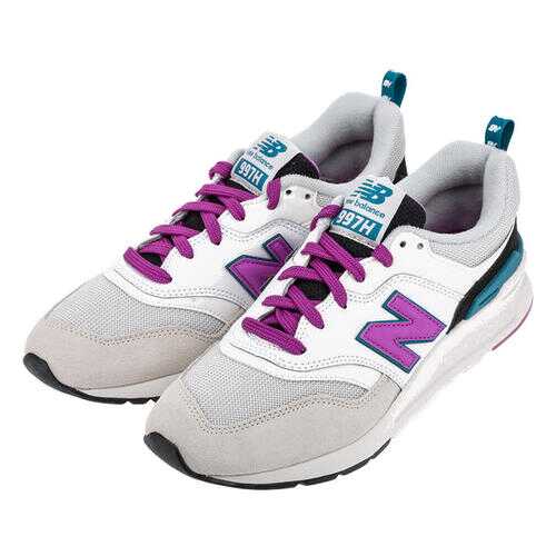 Женские кроссовки New Balance CW997HNA/B белые/серые/фиолетовые/бирюзовые/черные 36.5 в Pull and Bear