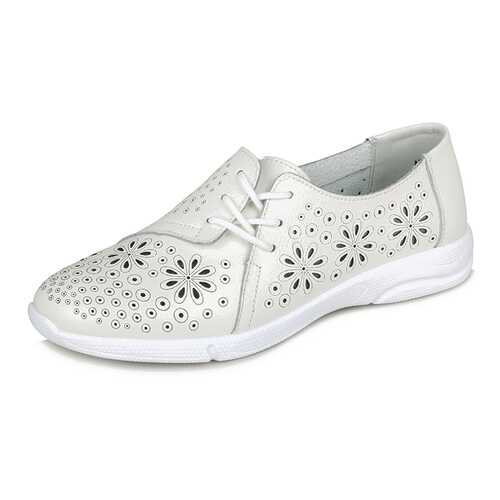 Полуботинки женские Alessio Nesca 113229 белые 38 RU в Pull and Bear