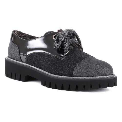 Полуботинки женские Pertini 182W15406C черные 40 RU в Pull and Bear