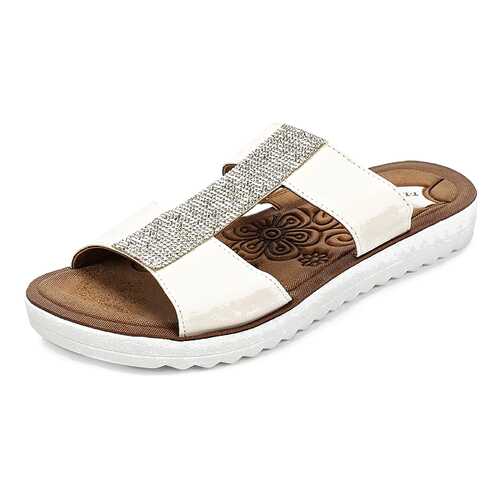 Шлепанцы женские T.Taccardi 00906940 белые 40 RU в Pull and Bear