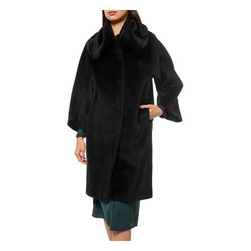 Пальто женское Kroyyork №334L черное 42 RU в Pull and Bear