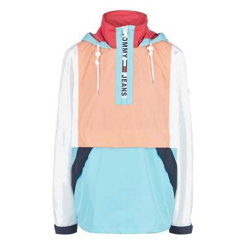 Ветровка женская Tommy Jeans DW0DW08028 CVB разноцветная L в Pull and Bear