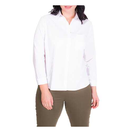 Блуза женская MONTEBELLUNA WZR908201 белая 50 RU в Pull and Bear