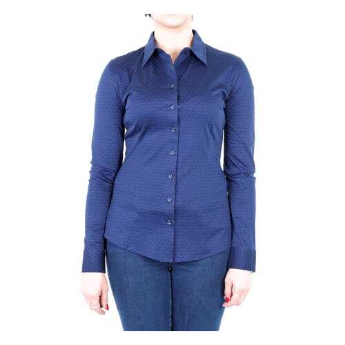 Рубашка женская DELFIN GD30300042 синяя M в Pull and Bear