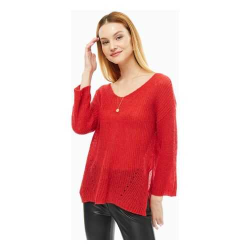Свитер женский Sisley 104UM4192_68J красный M в Pull and Bear