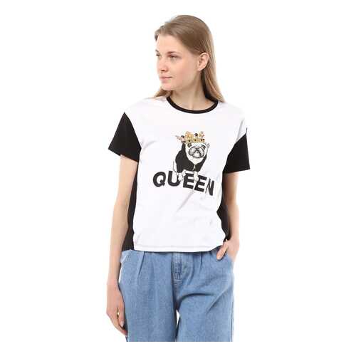 Футболка женская A PASSION PLAY SQ64083 черная S в Pull and Bear