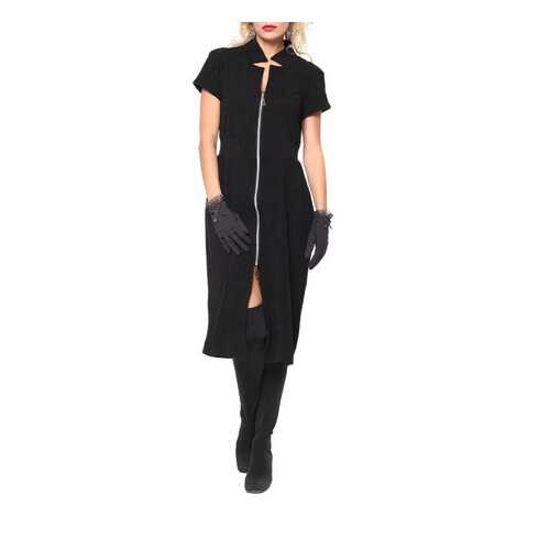 Платье женское LISA BOHO FEONA 181264 черное 46 EU в Pull and Bear