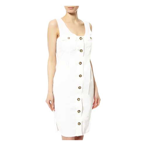 Платье женское Max Mara 22210311/03 белое 42 IT в Pull and Bear