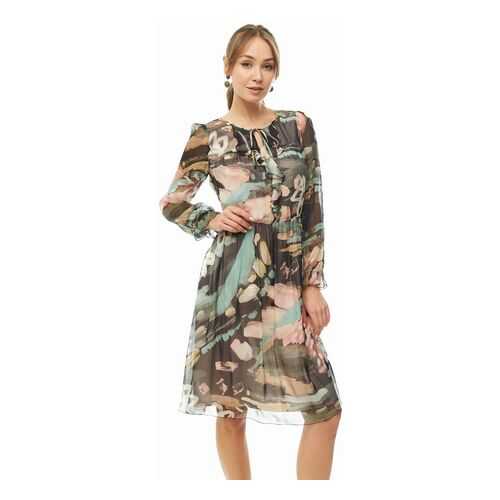 Платье женское VERA MONI BU3739/19238/1 разноцветное 46 в Pull and Bear