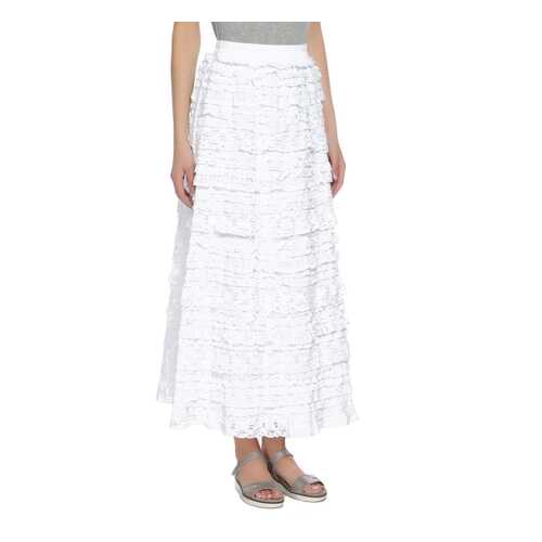 Юбка женская Braude 608698 белая S в Pull and Bear
