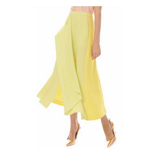 Юбка женская CHAPURIN 9P84-17009 желтая 44 RU в Pull and Bear