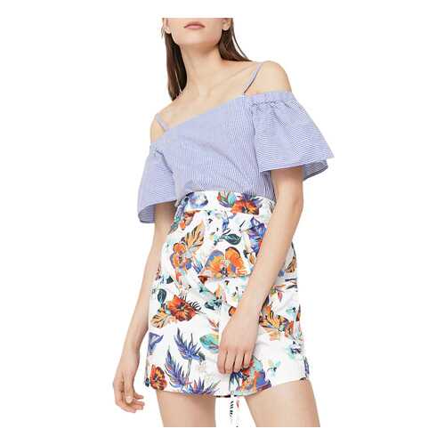 Юбка женская MANGO белая XS в Pull and Bear